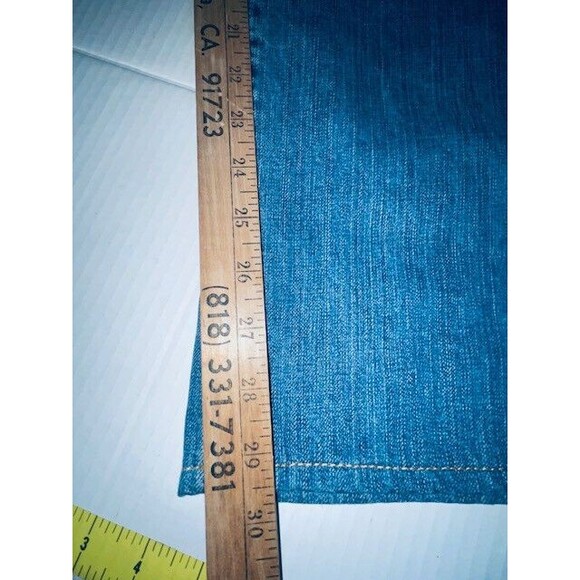 Vintage AG The Symbol Button Fly 100% Cotton Denim Jeans Men's 38X32 Fits 36x30 - Picture 9 of 16